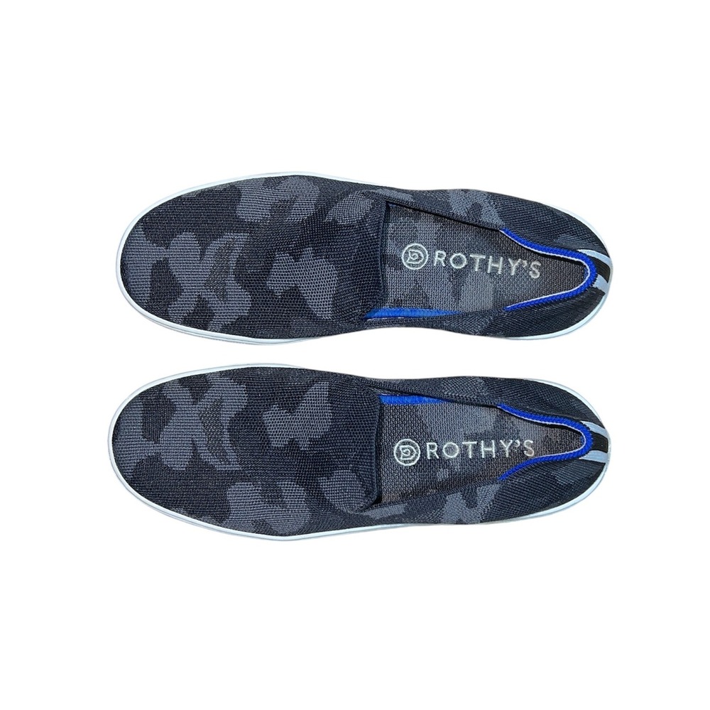 ROTHYS Camo Knit Slip On Sneakers Women's Size 8.5 Casual Shoes Walking - Picture 5 of 11